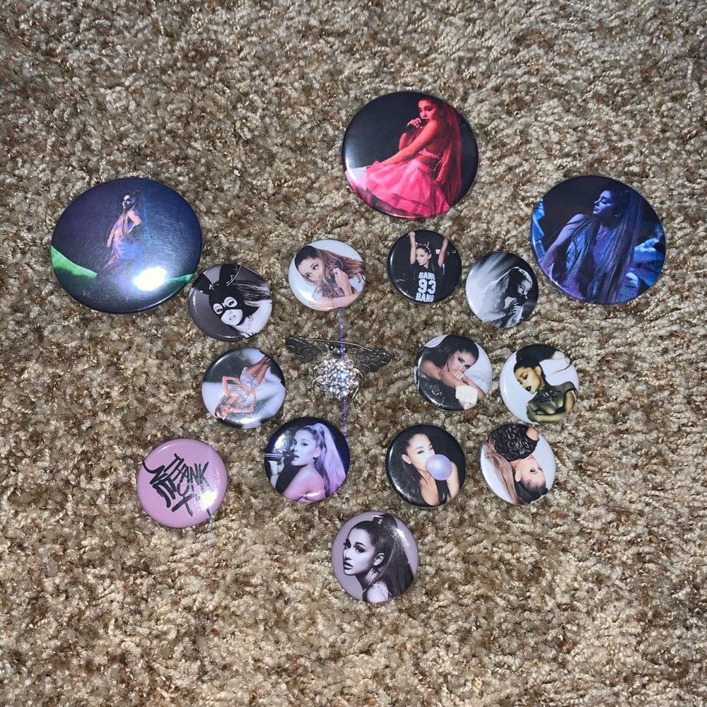 ariana grande pins